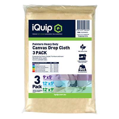 iQuip Heavy Duty Canvas Drop Sheet - TradeGear