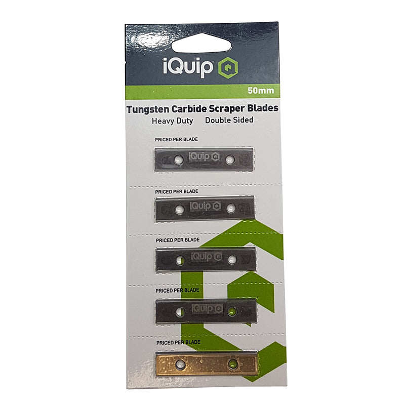 iQuip Tungsten Carbide 50mm Replacement Blades - TradeGear