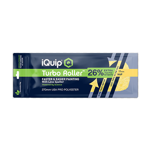 iQuip Turbo Professional Roller Sleeve - 11mm Nap - TradeGear